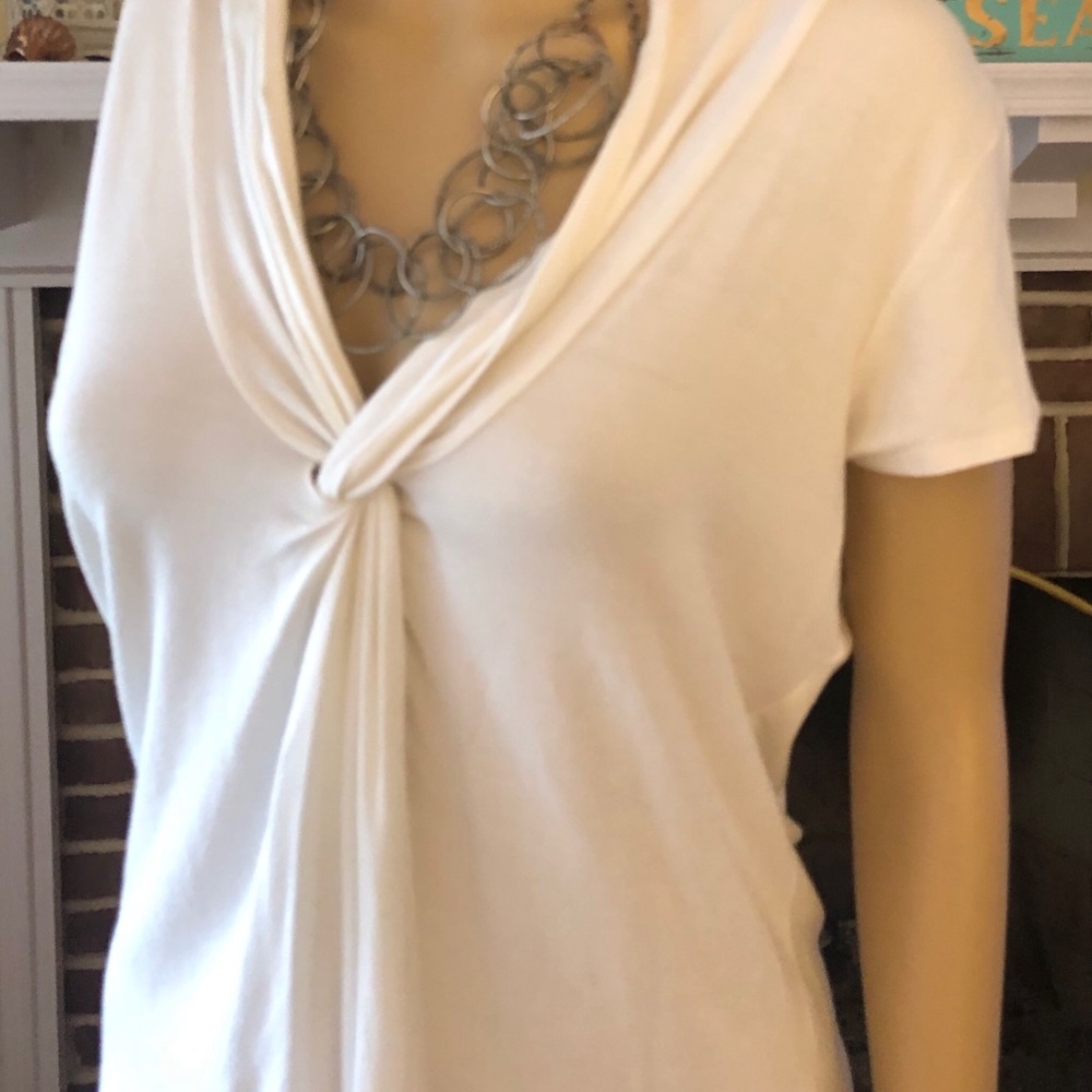 White cotton top
